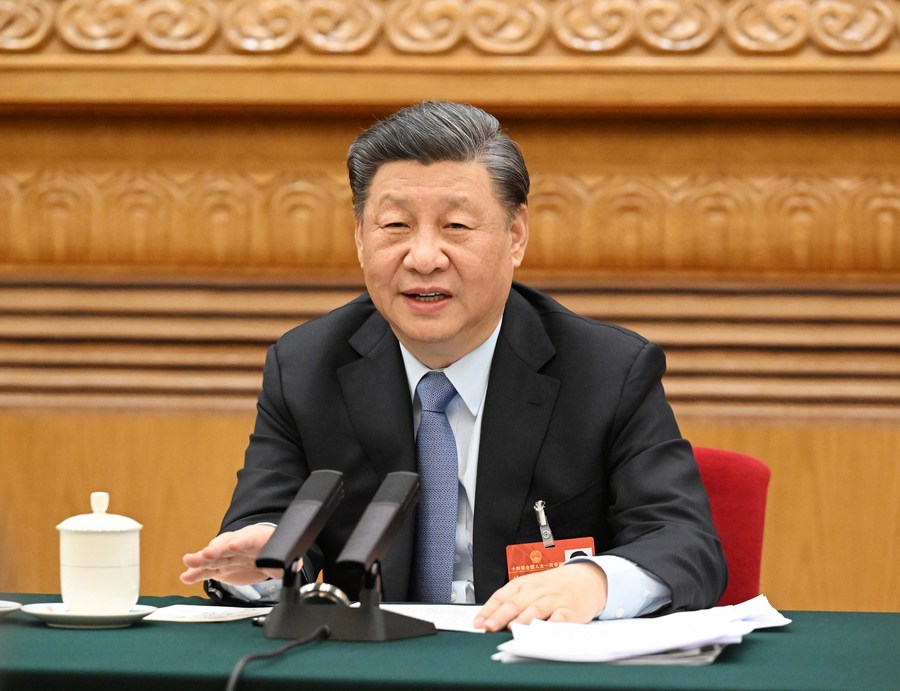 XHNews's tweet photo. Xi Jinping stresses high-quality development in China's modernization endeavor https://t.co/Z2XcxIdSHR #TwoSessions https://t.co/LtDn6AVwyN