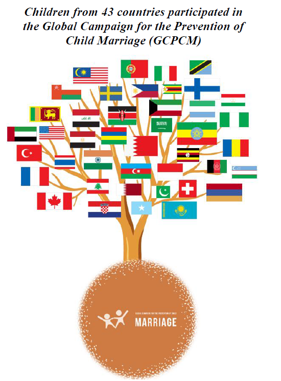 GCPCM2's tweet photo. The Global Campaign for the Prevention of Child Marriage (GCPCM)
#childmarriage #humanrights #Children #GCPCM #ChildSupport #humanity #HumanTrafficking #humanitarian #Campaign #womenrights https://t.co/zoXfjbRPLj