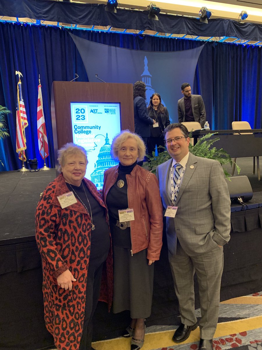 CCBC Board Chair Urbach, Vice Chair OHare and President representing our college at ACCT Legislative Conference in DC. ⁦<a href="/CCBCMD/">CCBC</a>⁩ ⁦<a href="/CCBCmdCE/">CCBC Continuing Ed</a>⁩