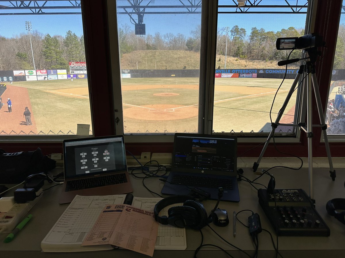 ConnorAkeman's tweet photo. Hitting the airwaves for @PHCC_Baseball from Danville, VA in 10 minutes with a heavy heart. 

Today’s broadcast will be dedicated to the great @davewills34, who impacted me more than he’ll ever know.

A truly legendary person and broadcaster. Rest easy, Dave. https://t.co/pJb8rrBIAz