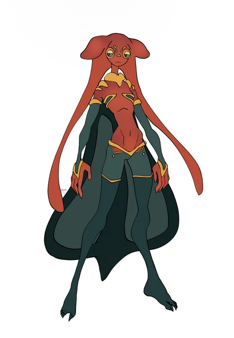 her original color palette 