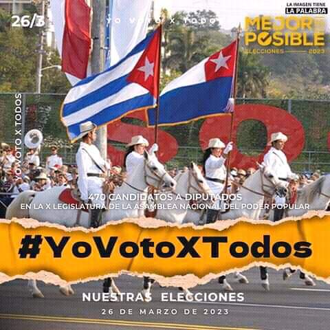 #JuntarYVencer Yo Voto por Todos.#YoVotoXTodos.