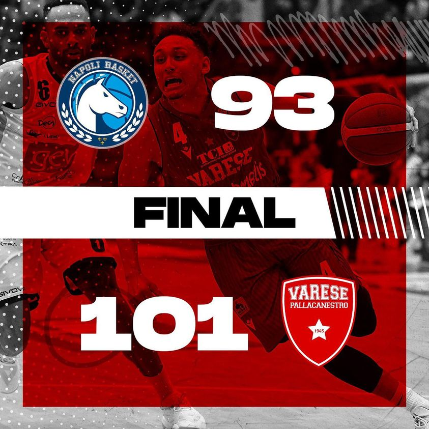 PallVarese's tweet image. Vittoria 🙌 
Che colpo dei nostri ragazzi‼️ Torniamo da #Napoli con i 2️⃣ punti! Forza biancorossi 🤍❤️
#NapVar #NoiSiamoVarese