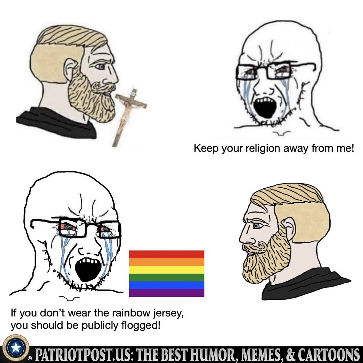 SoWarrior's tweet photo. #lgbtqagenda #jesusistheway https://t.co/ooJ79loncX