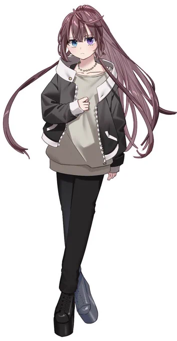 OCでいつもの風グラブル風ダンロン風ぷよぷよ風で絵柄よせ?の練習して遊んでた 