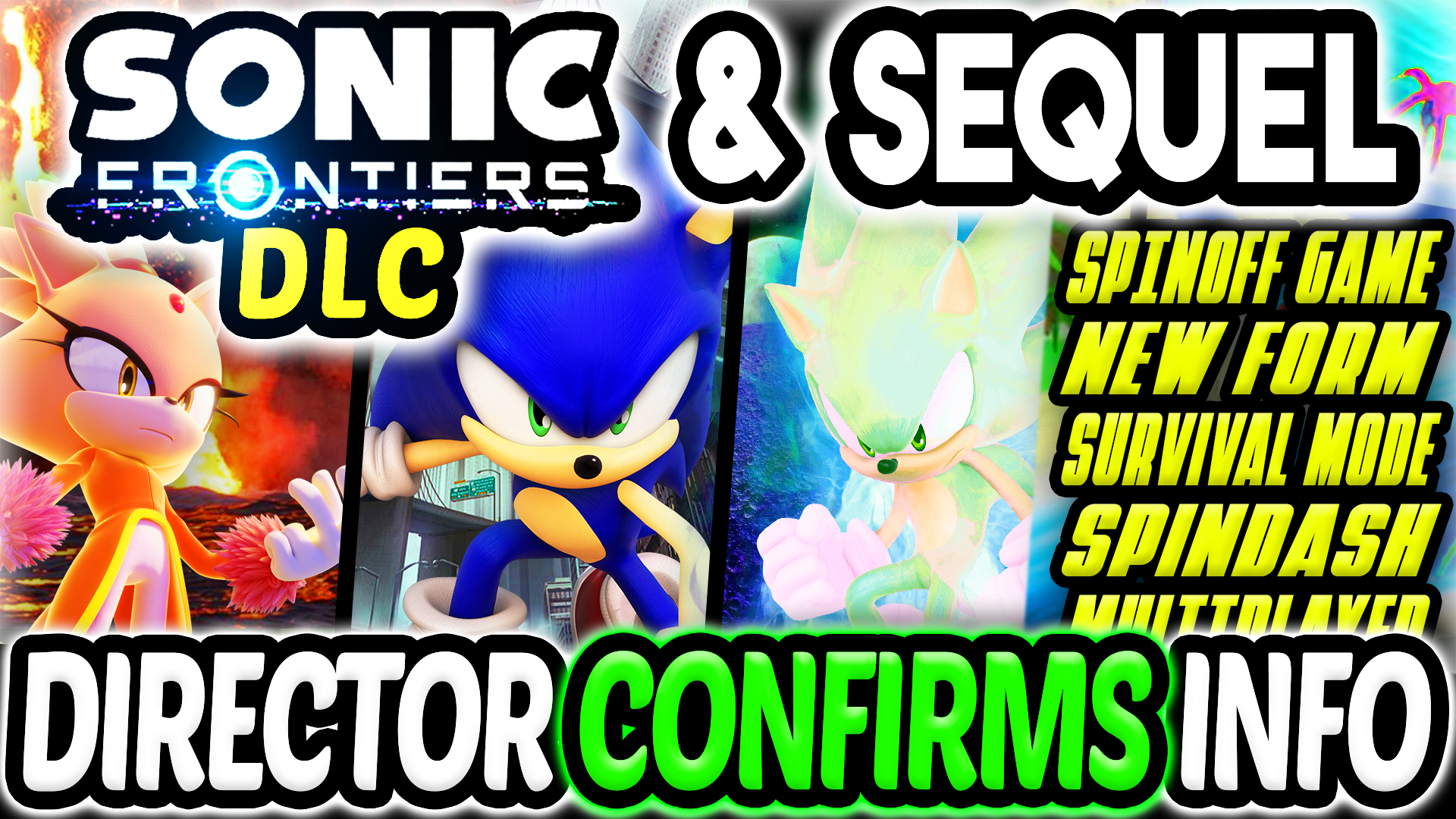 The Sonic News Guy on X: ⭐New Video⭐ NEW Sonic Frontiers DLC Update 3  Info, Story Changes, Final Boss, & More Revealed! Lots to cover in this  news drop, with tons of