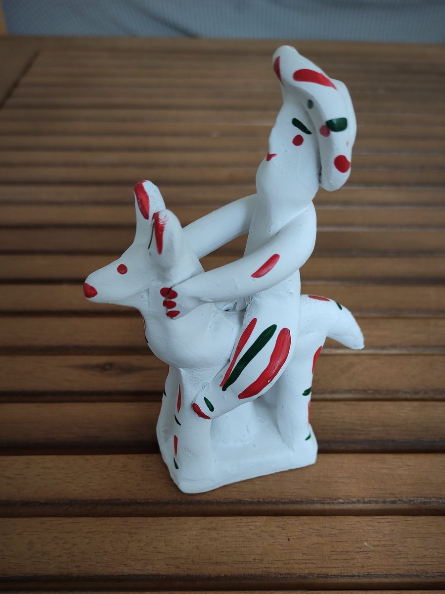SiurellGames's tweet photo. Hoy he encontrado este chulo #Siurell y tenía que comprarlo! Es un una figura típica de mi tierra #Mallorca #Marratxi #IndieDev https://t.co/yRtHnVUXDQ