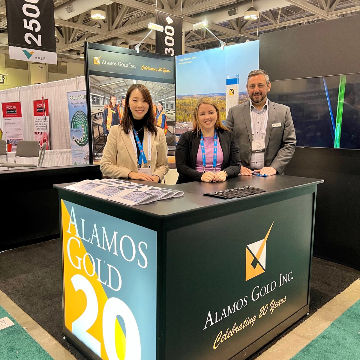 AlamosGoldInc's tweet photo. Team Alamos Gold is all set up at @the_PDAC Convention in Toronto, Ontario. Make sure to drop by our booth 2722, Exhibit Hall F.
Questions? We are here to help.
#Mining #PDAC2023 $AGI https://t.co/GO6tohmn7v