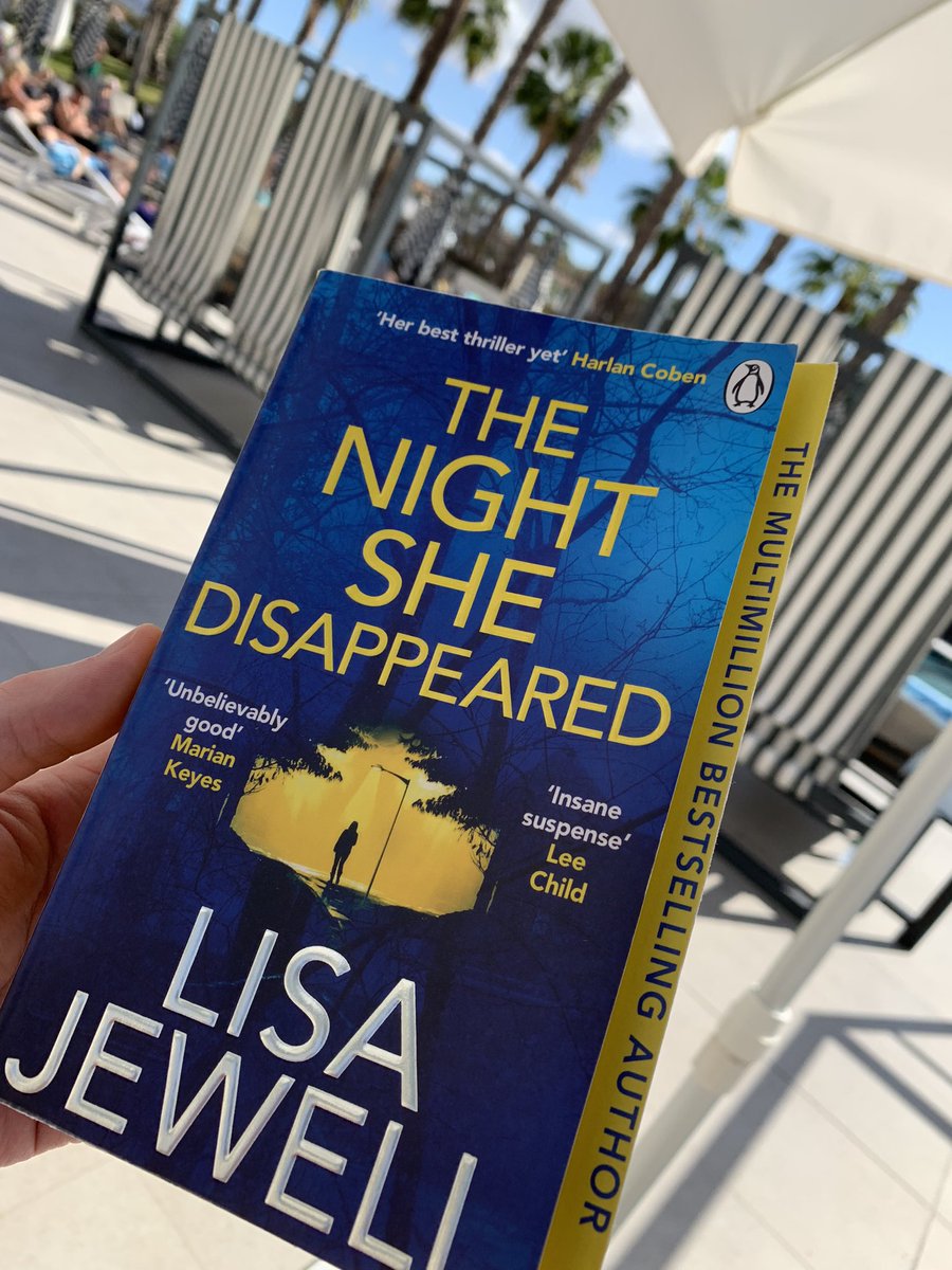 Couldn’t put this book down. Totally absorbing and gripping from start to finish. Fantastic holiday read. #TheNightSheDisappeared @lisajewelluk