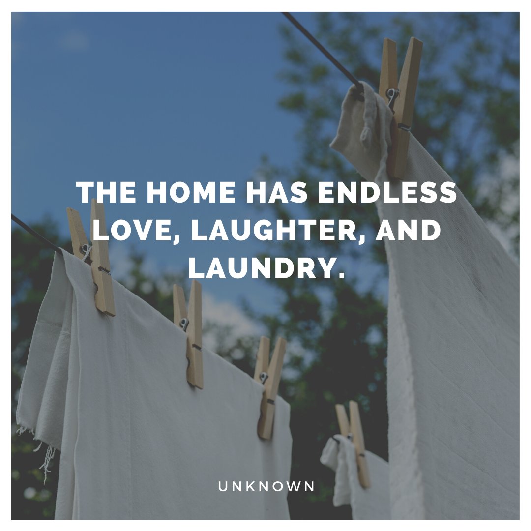 realtorlme's tweet photo. The first two make the third worth it.  ❤️ + 😄 + 👚👔

#localmarketexperts #quotes #quotesofinstagram #home #homeiswheretheheatis #laundryday https://t.co/EAhIn0RD1s
