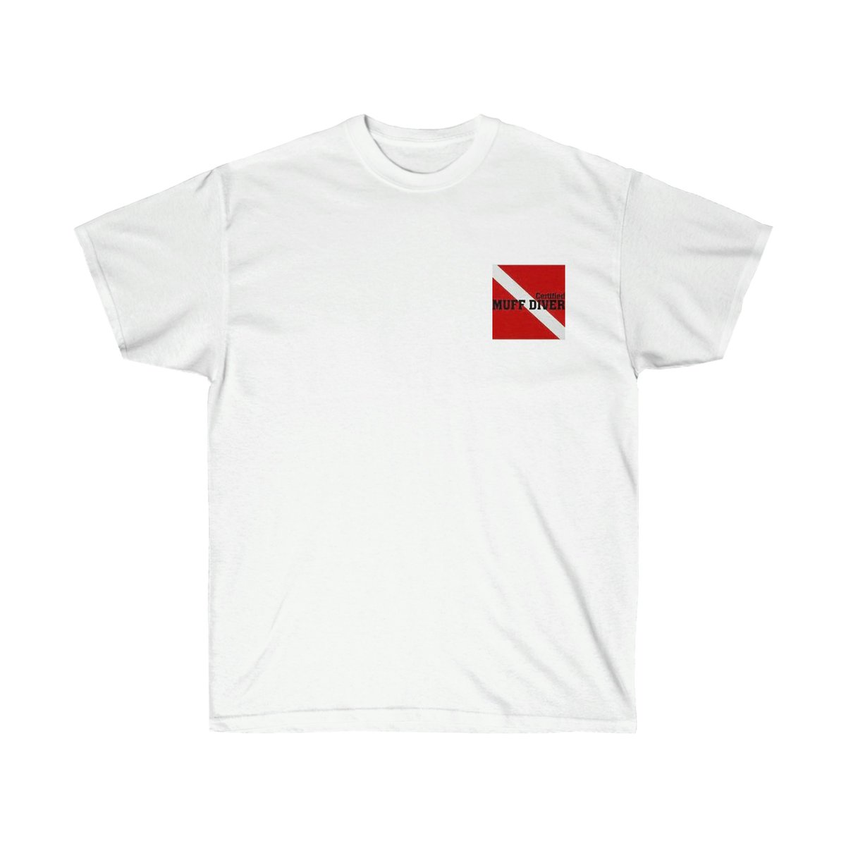KimsKorner2022's tweet photo. Excited to share the latest addition to my #etsy shop: Muff diver Unisex Ultra Cotton Tee https://t.co/i4a7rykKwF #white #shortsleeve #linen #muffdiver #novelty #gift #tshirt #custom #customtshirt https://t.co/fkCLn4nuZL