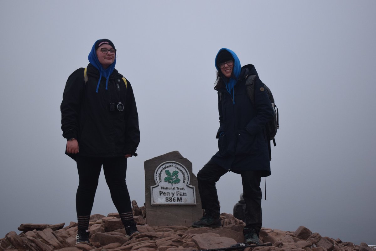 lottyswildlife's tweet photo. Walked up to the top of Pen Y Fan yesterday with some friends. It was incredibly atmospheric at the top with the sudden temperature drop towards the peak and low cloud just setting in.
Might have caught the mountain bug.
#mountains #brecons #penyfan #mountaineering https://t.co/ljTYz9tYrJ