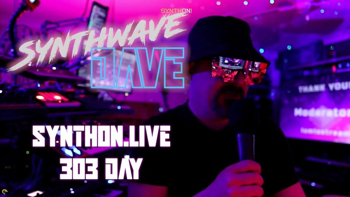 Notes and Volts (@notesandvolts) on Twitter photo Highlights from my #303day <a href="/ShrimpGuild/">GoldenShrimpGuild</a> Synthon show! youtu.be/gBUmXEVZgAI
#synthwave #synth #Roland Highlights from my #303day <a href="/ShrimpGuild/">GoldenShrimpGuild</a> Synthon show! youtu.be/gBUmXEVZgAI
#synthwave #synth #Roland