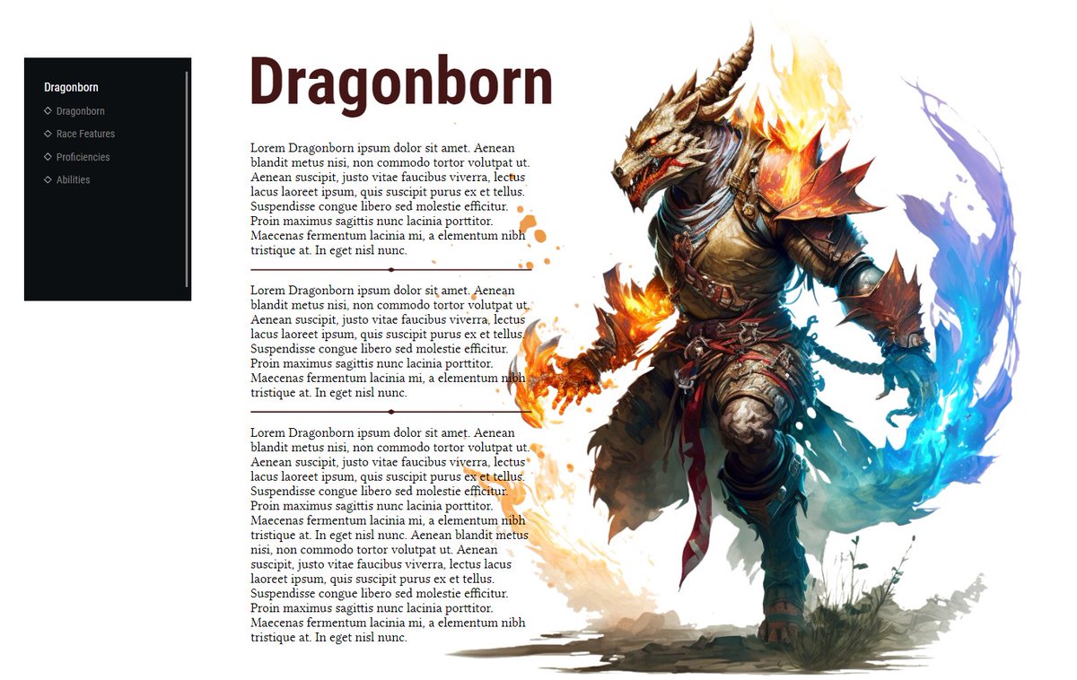 #RPG's are incomplete without Dragonborn. Yes they have tails and maybe wings.

callofheroesrpg.github.io

#dungeonsanddragons #rpg #tabletopgames #ttrpg #5e #dnd5e #onednd #ttrpgcommunity #gamenight #pathfinder #Pathfinder2e