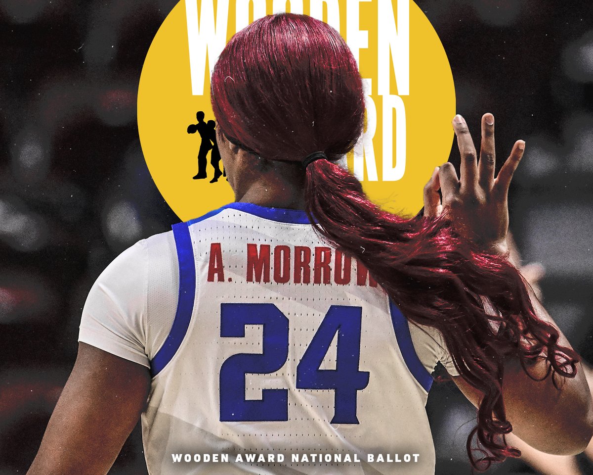 For the second-straight season, Aneesah Morrow is on the national ballot for the John R. Wooden Award! 

📰 » bit.ly/3YoV0Gz