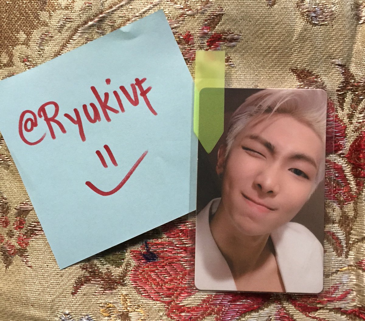 ryukivf's tweet photo. WTS LFB BTS PH 

Namjoon MOTS PERSONA V2 - 
     — ₱ 170 SALE‼️
•PC CONDITION 10/10 

🫶 Pm me and check my carrd for more info! :> 

tag. yoongi suga v jk jungkook taehyung jimin jhope rm namjoon hoseok jin seokjin bts bangtan https://t.co/qo3ZQGU45v