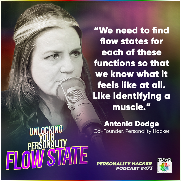PersonalityHack's tweet photo. From Episode 473: https://t.co/uZhitehLhi
“We need to find flow states for each of these functions so that we know what it feels like at all. Like identifying a muscle" ~ @AntoniaDodge
#flowstate #flow #flowstatemastery #MBTI #MyersBriggs #16personalities #PersonalityTypes https://t.co/nbJuC6V88u