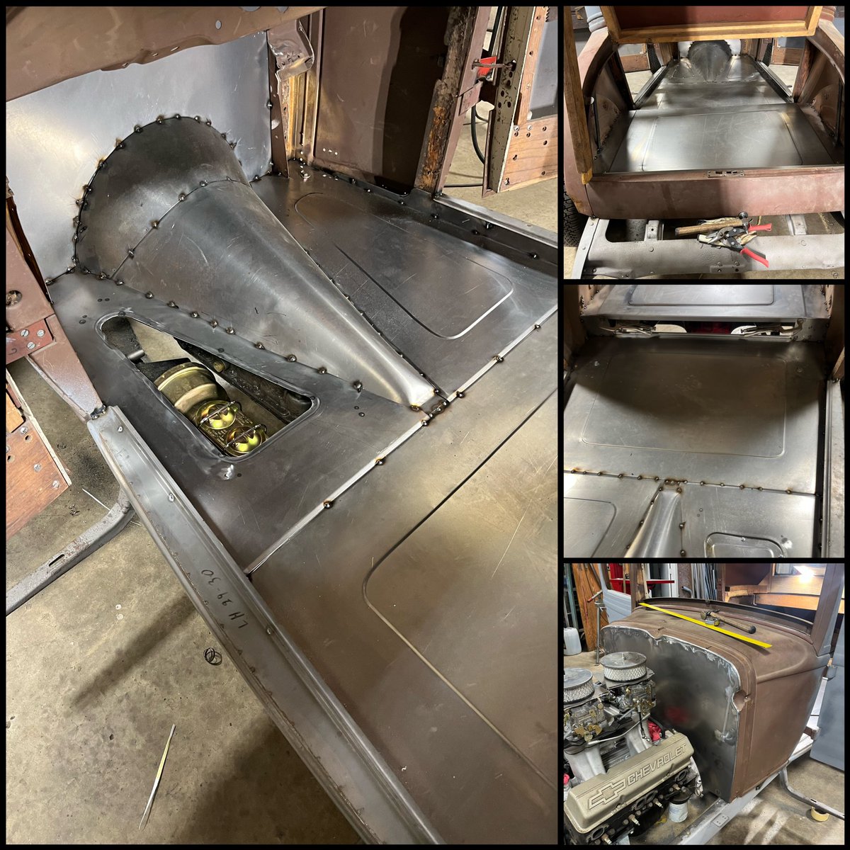Here is what I have been up to the past couple of days. Building the interior for my buddy Jesse Dollevoet’s 1930 Chevy Coop. Never worked on an interior where I had to cut the wood out of it. This thing is beautiful.

<a href="/TeamChevy/">Chevrolet Racing</a> | #Chevy | #restoration