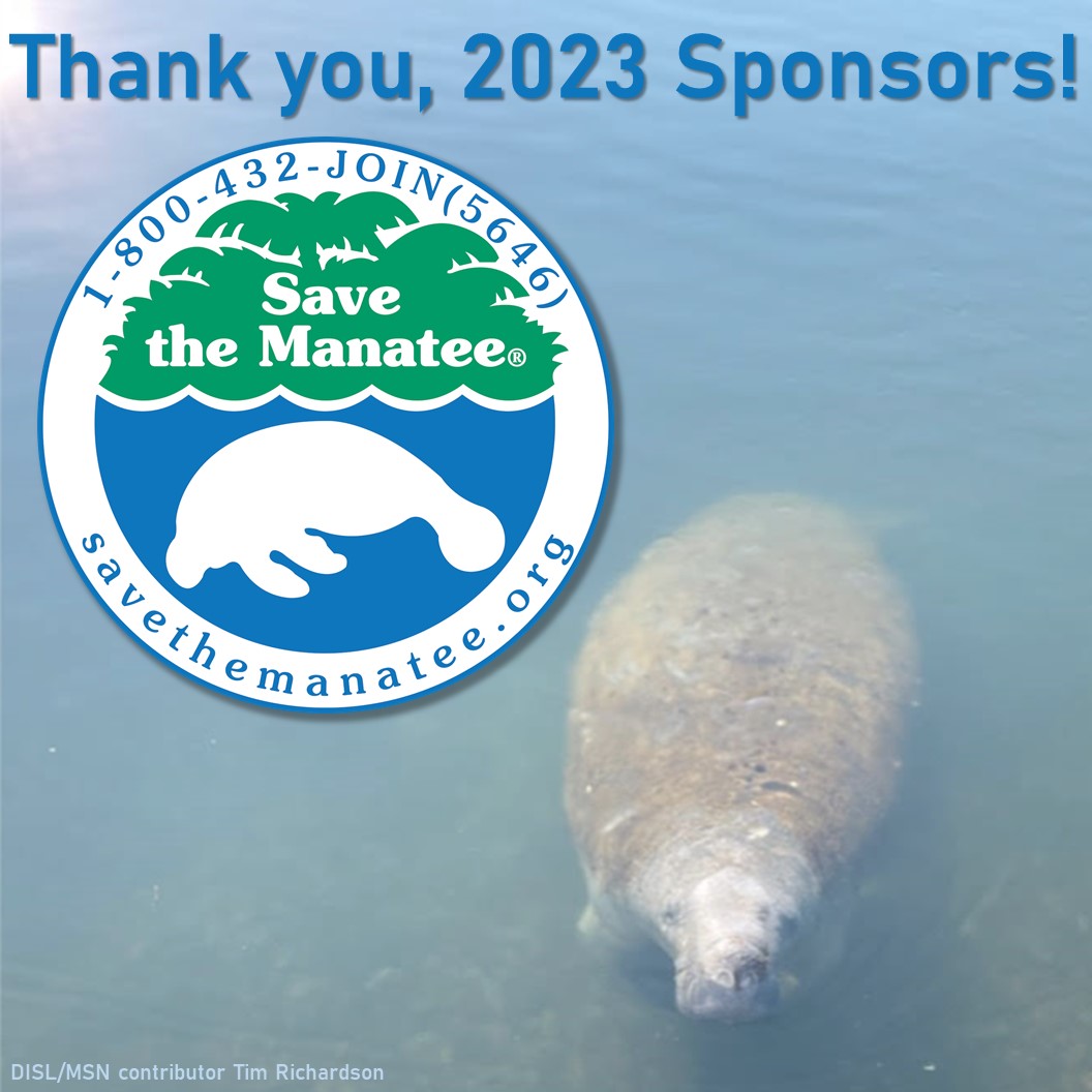 We thank @savethemanatee club for being one of #SEAMAMMS2023 Manatee Level sponsors! Their mission is to protect imperiled manatees and their habitat. This non-profit contributes to & supports manatee research, rescue efforts, & outreach. Learn more at savethemanatee.org