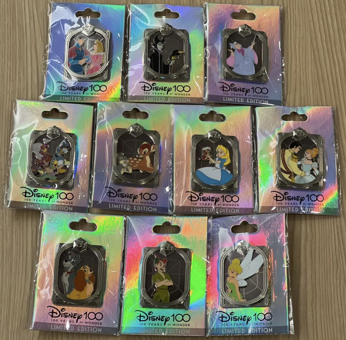 Disney Pins Blog on Twitter "Closer look at the Disney 100 Series 2