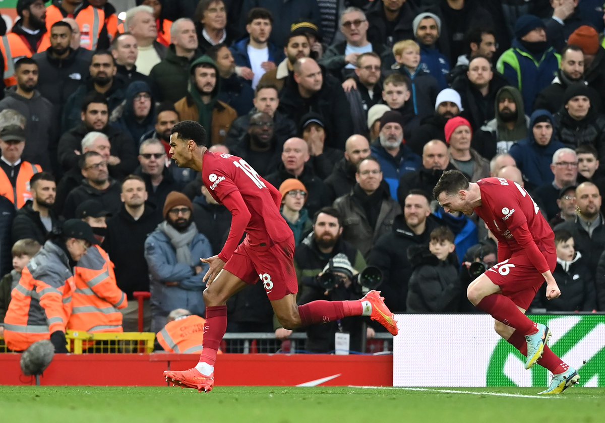 Joy for Manchester United fans as they finally get to see Cody Gakpo score