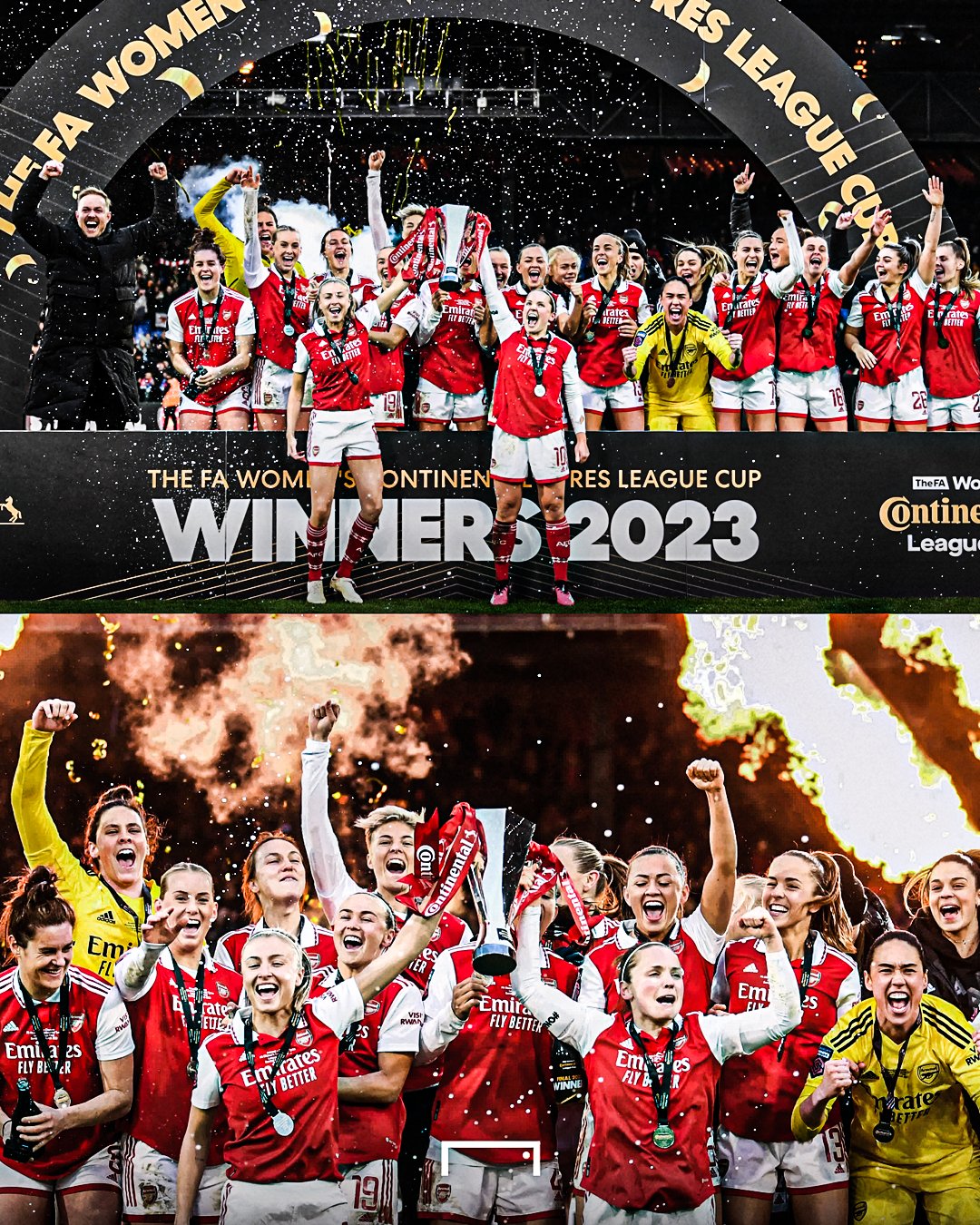 GOAL on Twitter "ARSENAL ARE CONTINENTAL CUP CHAMPIONS ️ https//t.co/BaZEIQM0pM" / Twitter