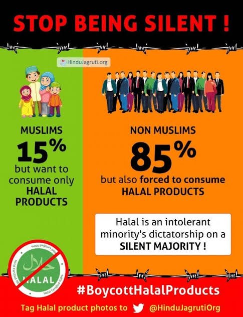 Companies in every sphere are being ‘asked’ to pay up large sums of money as ‘halal certification fees'. This money is then funnelled for underground activity ! #HalalFreeHoli will stem this flow of money!