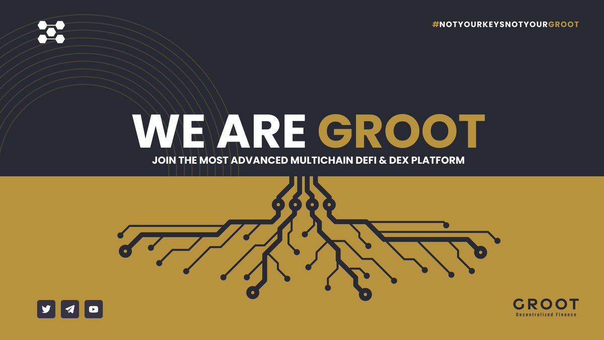 🌱🔥#DeFi is taking the world by storm, and the future belongs to developers who can solve current problems while anticipating future challenges. That's where #GROOTDEFI comes in!