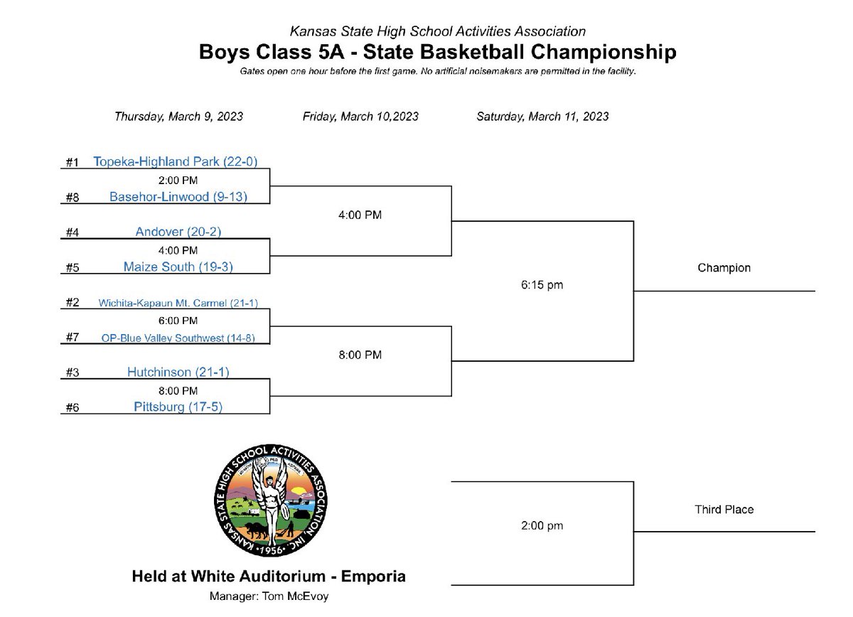 MaverickBuckets's tweet photo. Maize South will play Andover at 4pm on Thursday at Emporia State University in 1st Round action at State! 🤘🤘🏀🏀 #LETSGOMAVS https://t.co/xKxTmNNMyi