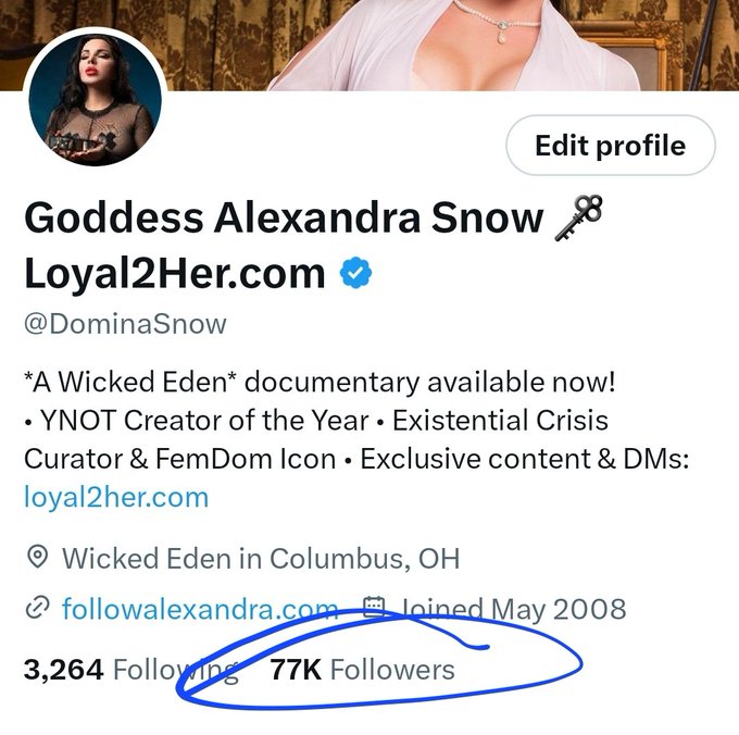 Oh wow, I finally hit 77k! https://t.co/JATs6JY7F0<a href="/tag/realloyalfans"class="tags"><span>#realloyalfans</span></a>