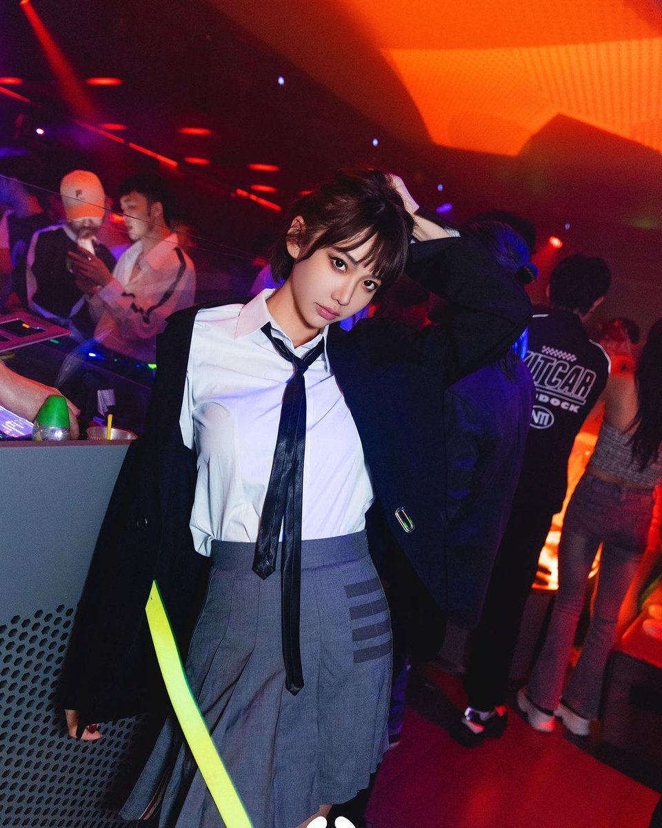 LizzyWangMusic's tweet photo. Who’s ready for shots? #badstudents #toocoolforschool #nightlife https://t.co/VPVX8v2LX5