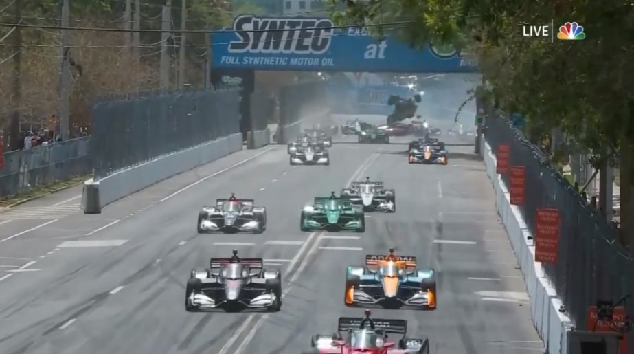 MsportXtra's tweet image. #Indycar #GPStPete OUCH !!! Hope he's okay. #MsportXtra