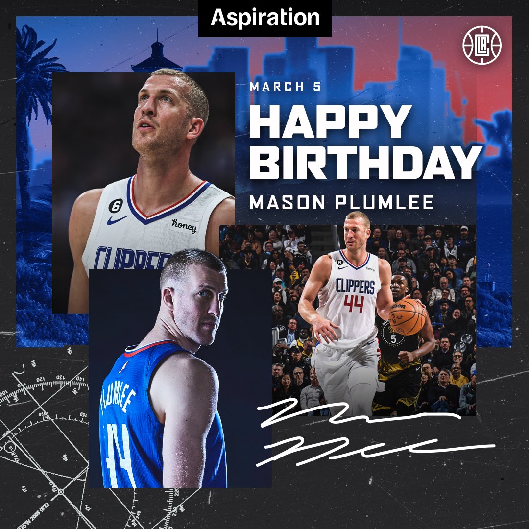 LAClippers's tweet photo. Happy Birthday, Mason! 🎉

For every comment/retweet, @Aspiration will plant one tree for Mason’s birthday! https://t.co/Q6Y1Mtw6nI