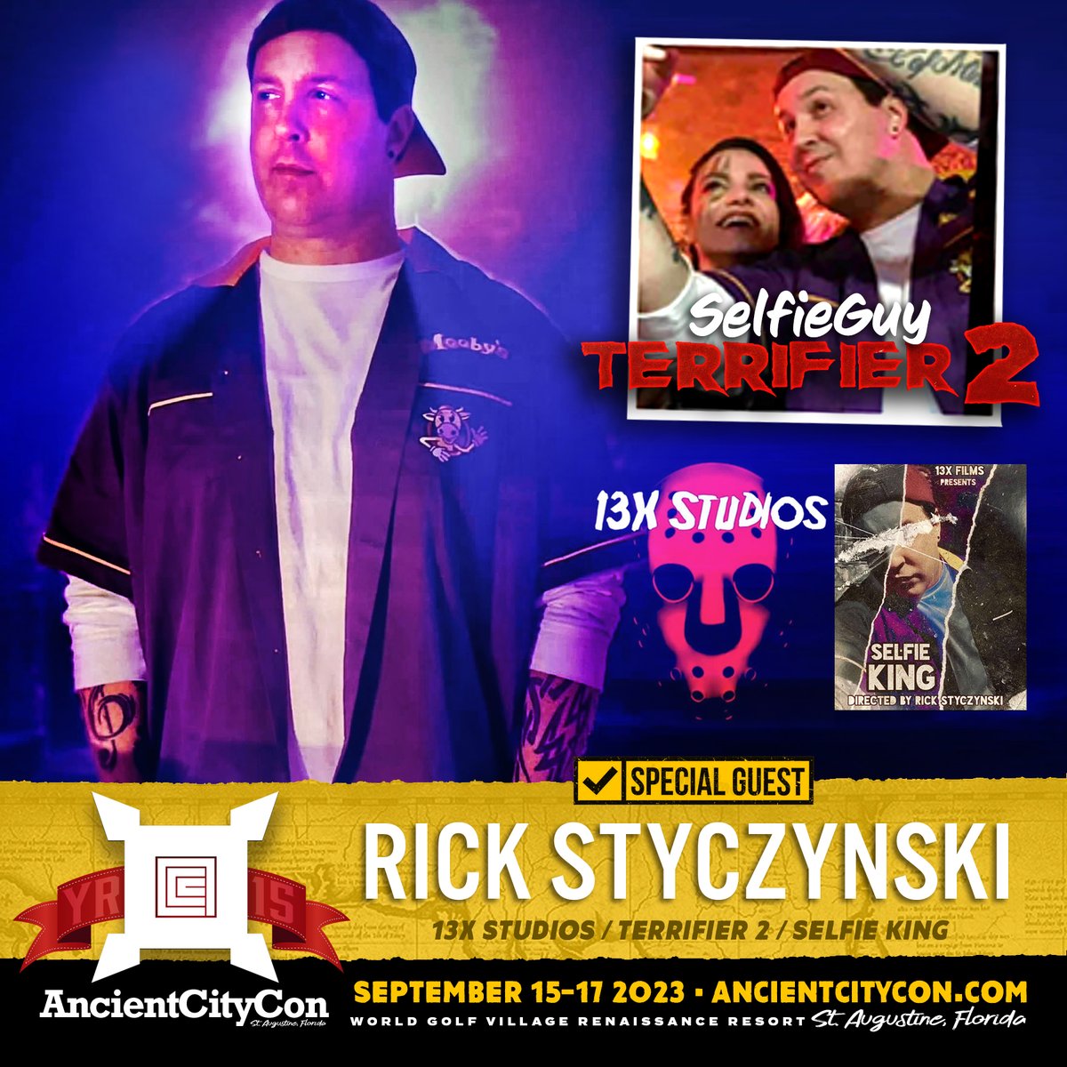 Scary things are coming to <a href="/AncientCityCon/">AncientCityCon</a>
 2023!