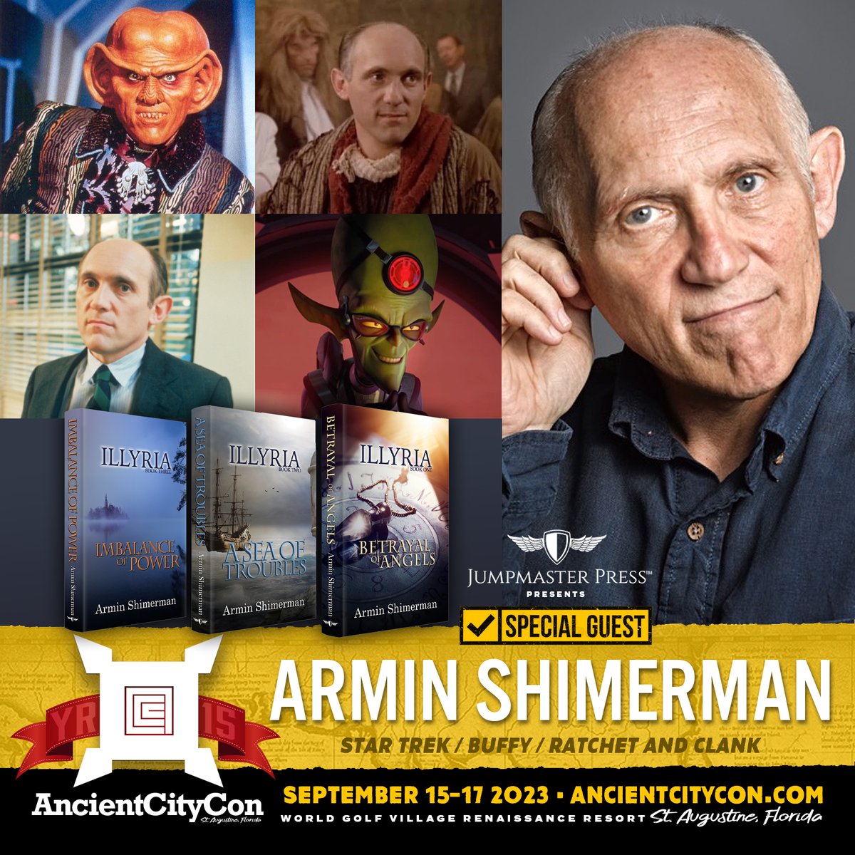 Quark is coming to <a href="/AncientCityCon/">AncientCityCon</a> 2023! #startrek #ds9