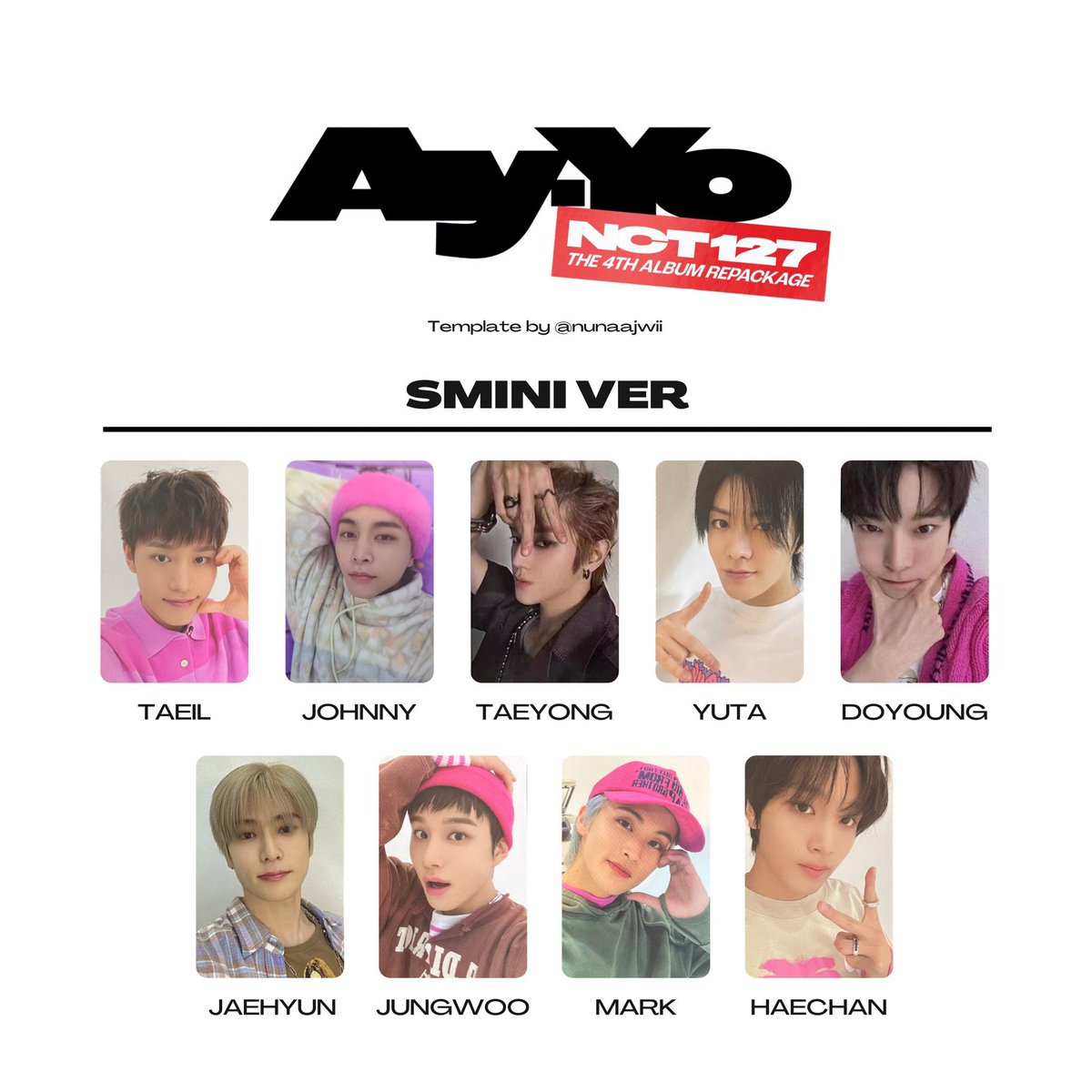 ahchuu_'s tweet photo. wtt/want to trade
nct 127 ay-yo
sm mini version

have: jungwoo, haechan
want: doyoung (priority), jaehyun or mark

pls dm/comment if interested 
us preferred, can send stamped or tracked https://t.co/gVFycmN0Kj