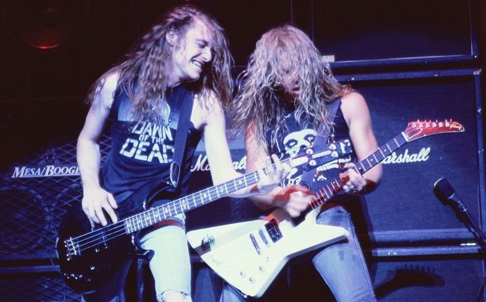 Cliff Burton &amp; James Hetfield (1983)