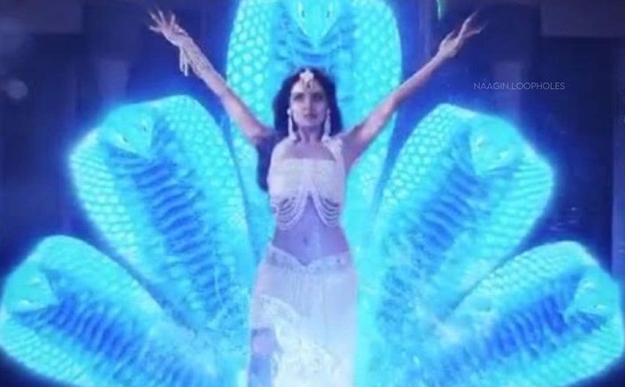 NaaginFanBoy_'s tweet photo. 🔥EXLUSIVE NEWSSS🔥

#Naagin4's #Nayantara to make a comeback in #Naagin6WithTejasswiPrakash 

Nayan screen caps shown in next weeks precap 🐍 #NaaginS6 
Could this be her comeback and entry? 🤔🌥 #JasminBhasin

 #TejasswiPrakash𓃵 #TejasswiPrakash #Naagin 🐍 🎭 https://t.co/7T4ln1axJM