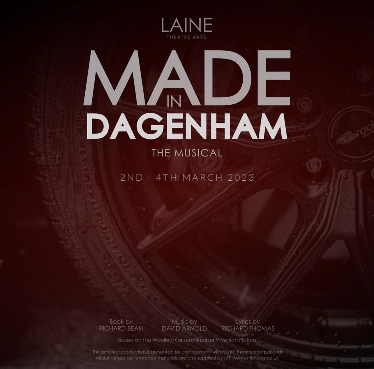 An absolute pleasure to work with the wonderful 3rd years at <a href="/LaineTheatreArt/">Laine Theatre Arts</a> as MD for their production of Made in Dagenham. Bright futures ahead for this talented bunch!