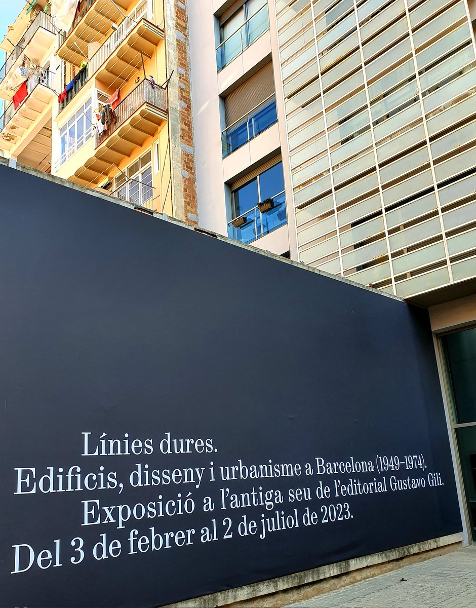 jordisaes's tweet photo. Edificis, disseny i urbanisme a Barcelona (1949 -1974).
#LíniesDures Antiga seu de l'editorial Gustavo Gili.
#arquitectura #racionalisme #funcionalisme #habitatge #urbanisme #disseny #barcelona https://t.co/ZQeeEsLI7l