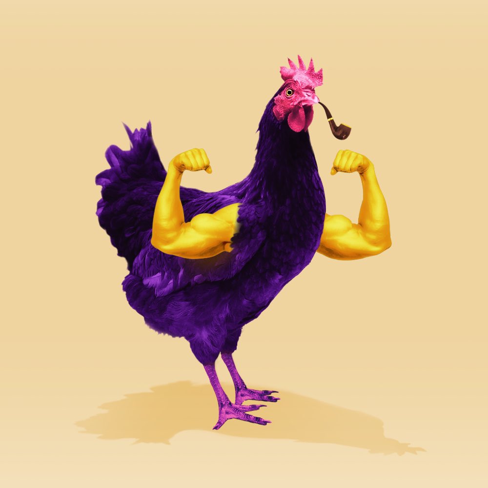 _CRFTD_'s tweet photo. I’m assembling a super squad… of #Chikns. 🤣🫡
That NFT yield tho… in egg. 😝🤝
#AVAX https://t.co/ZgWfvMOxnQ