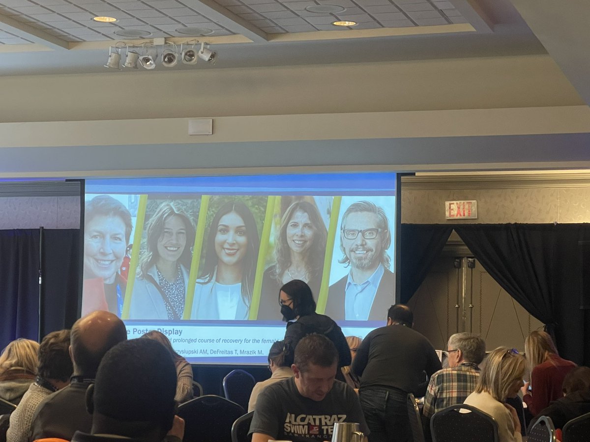 Stoked to receive 1st place poster in the Research Showcase - 2023 Family Medicine Summit in Banff: “Increased Symptom Scores and Prolonged Recovery from Concussion in Females seen at the Glen Sather Sports Medicine Clinic”! Thanks to all of my coauthors!