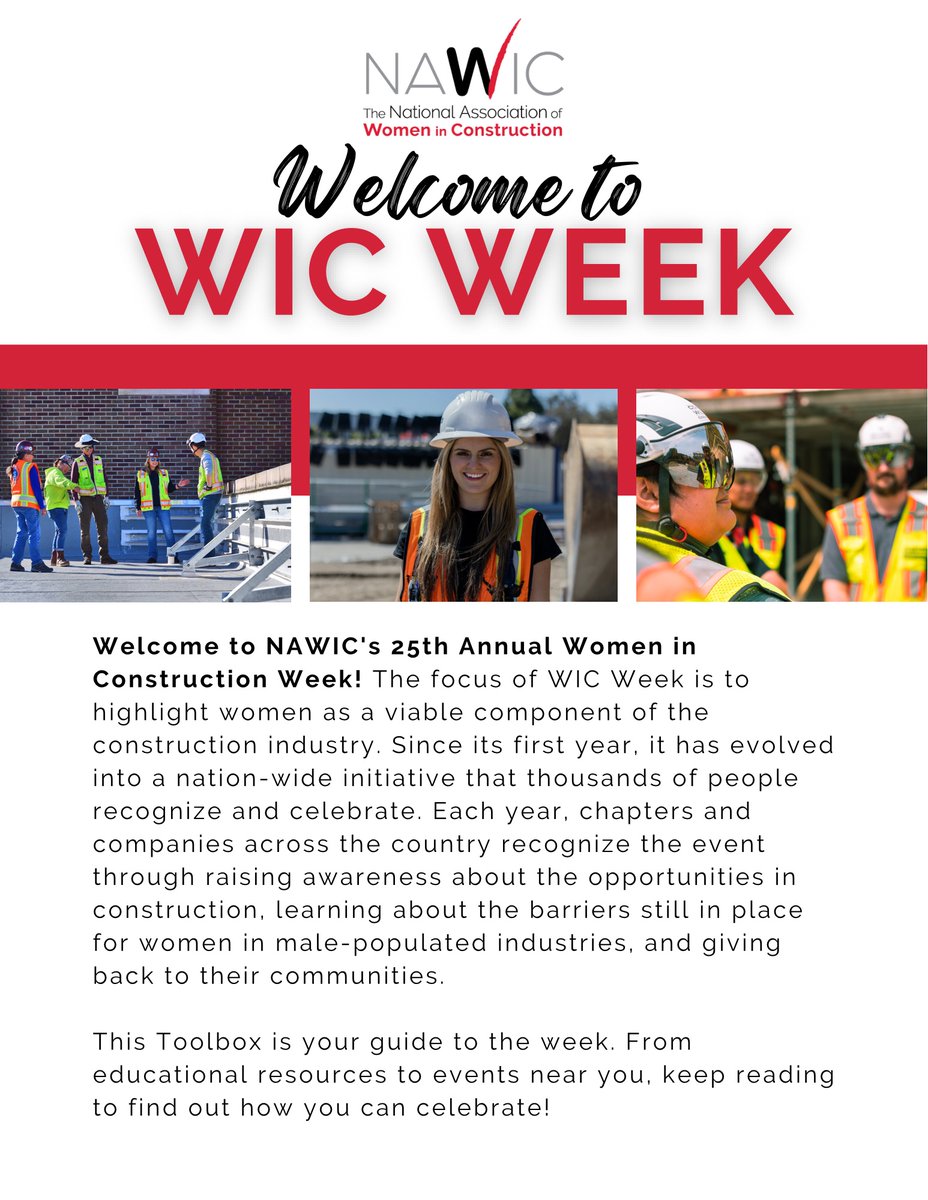 #wicweek23: Our day 1 toolbox is out now! Learn how WIC Week started and how it’s evolved, this year’s theme, and more. See it all here: canva.com/design/DAFReU5…