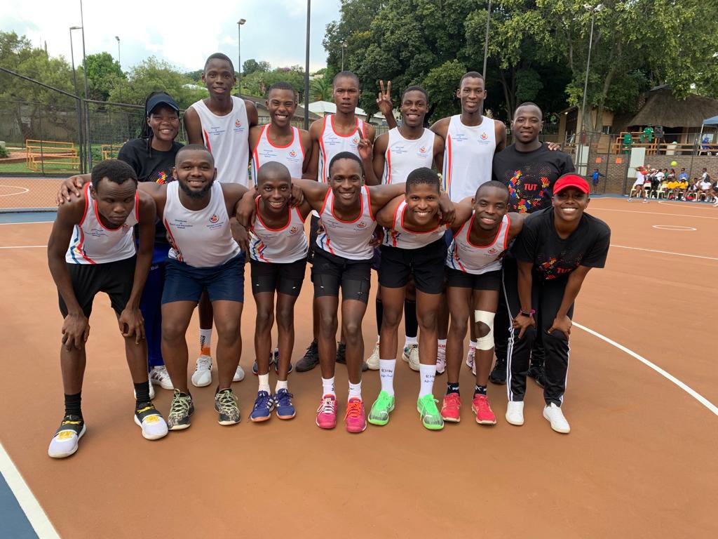 Sport_TUT's tweet photo. Congratulations to TUT Pretoria Male Netball team for participating in the Gauteng Super League at the University of Johannesburg today, 05 March 2023.
Results :
TUT 33 - 13 UJ
TUT 38 - 13 Jozi Tigers
#HomeOfChampions
#MaleNetball
#TUTSport https://t.co/w9STzIW8jw