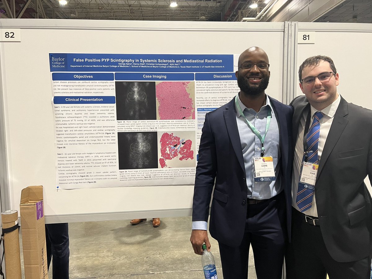 Ajith Nair (@ajith1230) on Twitter photo Congratulations to @GeorgeAjene and Dr Danny Diab for an outstanding FOT Complex Case Presentation for #ACC2023! <a href="/BCM_InternalMed/">BCM IM Residency</a> <a href="/BCMAdvStrlHeart/">Baylor Med Adv Heart Failure & Structural Heart</a> Congratulations to @GeorgeAjene and Dr Danny Diab for an outstanding FOT Complex Case Presentation for #ACC2023! <a href="/BCM_InternalMed/">BCM IM Residency</a> <a href="/BCMAdvStrlHeart/">Baylor Med Adv Heart Failure & Structural Heart</a>