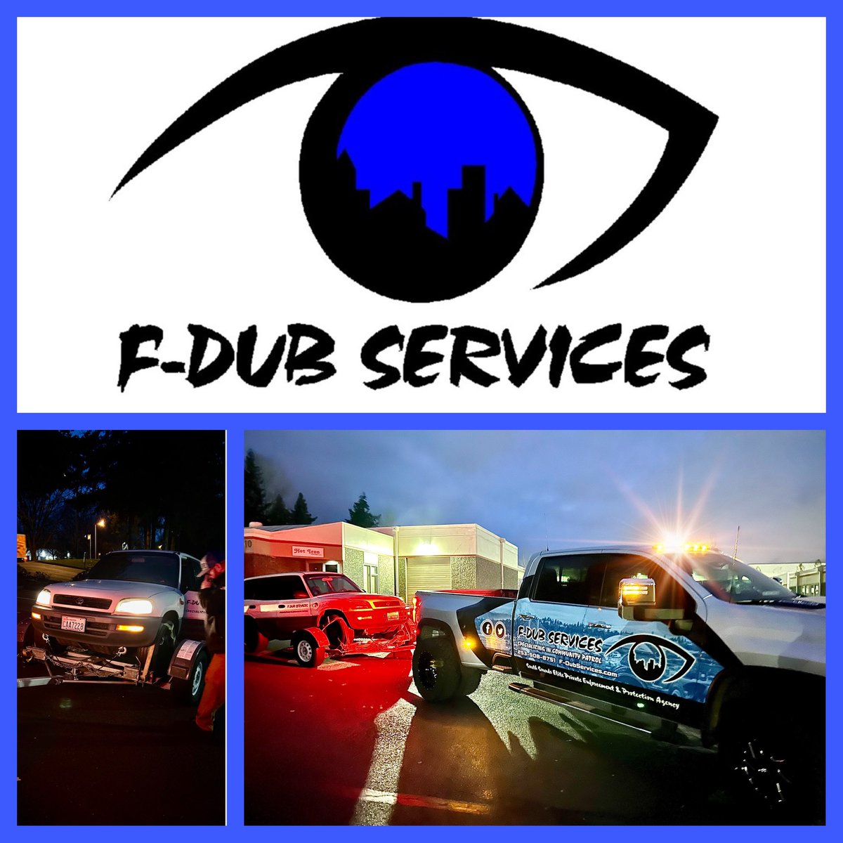 DubServices's tweet image. F-Dub’s Omega Moo to the rescue.  #fleetmanagement is never ending.  You are looking at the infant stages of a potential new division coming.  Can you guess what the new division is?  Let us know your guess.   #patrolandmore #crimehasnozipcode #security #privateenforcement