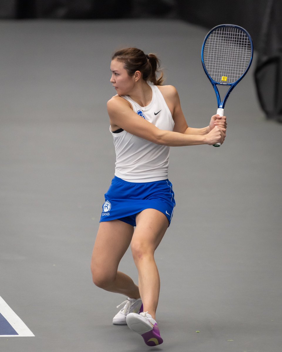 RockhurstWTEN's tweet photo. RU takes on Newman University this afternoon! Live scores available at the link below ⬇️

⏰ 3pm
📍 Northland Racquet Club
📊 https://t.co/3QjlSUfmD5 https://t.co/QWxO5sqs7d