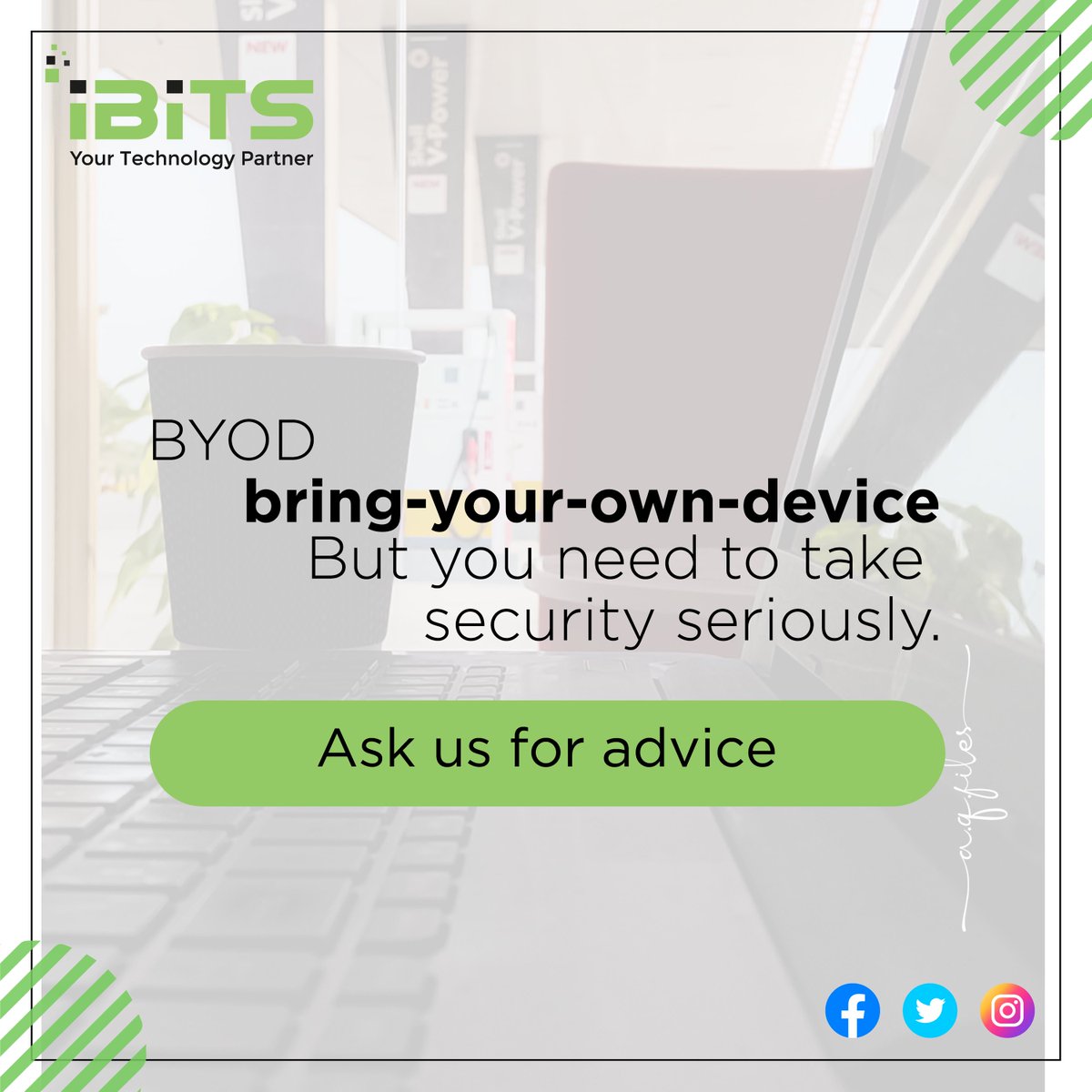 ibitscanada's tweet photo. Allowing employees to use their own devices for work could boost productivity, save costs, and improve creativity. But you need to take security seriously. Ask us for advice

#BYOD #CyberSecurity #BusinessProductivity

https://t.co/cDRUl0Jl4u https://t.co/aVZkDoUV7S