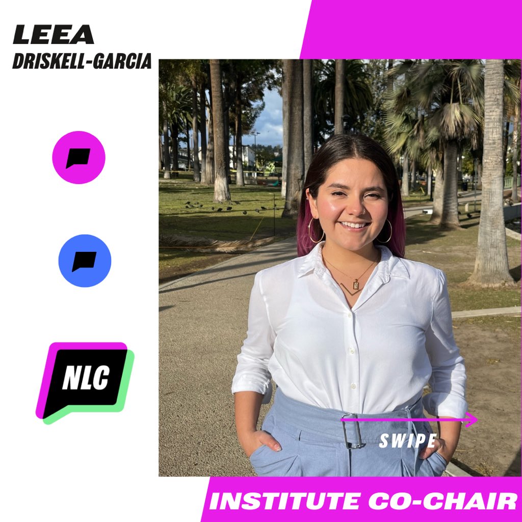 NLC_LA's tweet photo. ✨Introducing one of our LA #NLCInstitute Co-Chairs✨
L is a second year InstituteCo-Chair and an @NLC_Boston alum! We are thrilled to have L as part of the LA Board and as part of the Institute team. Our Institute shines because of her! Learn more about L and her #WhyNLC https://t.co/7coh6Ld00b