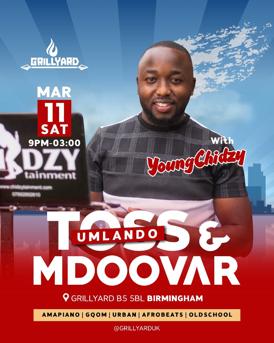 youngchidzy's tweet photo. Birmingham ( Las Vegas) I’m coming !! 

@grillyarduk 

#Umlando https://t.co/Eu0QGt1IYi